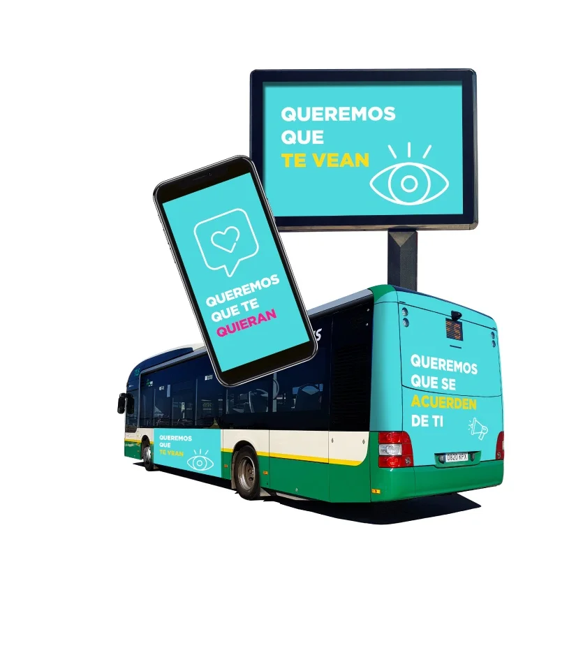 Publicidad en autobuses en Sabadell